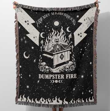 Friendly Neighborhood Dumpster Fire Blanket